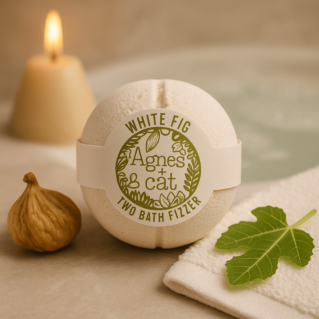 Bath Fizzer White Fig Vegan - SHAMTAM.COM