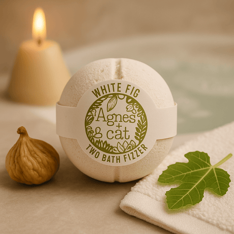 Bath Fizzer White Fig Vegan - SHAMTAM.COM