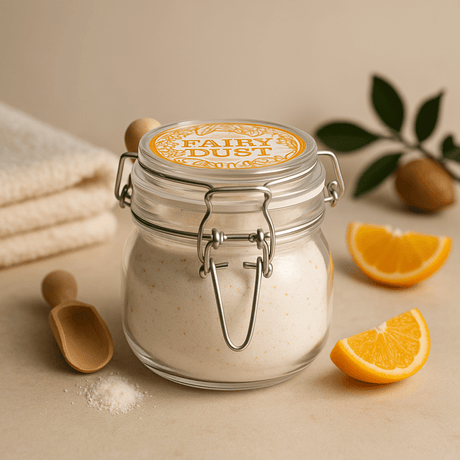 Bath Powder Clementine 500g Agnes and Cat - SHAMTAM.COM
