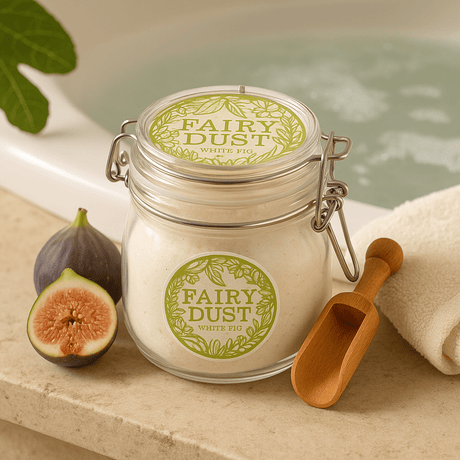 Bath Soak Fairy Dust White Fig 500g - SHAMTAM.COM