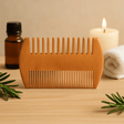 Beard Comb Double - Sided Wooden - SHAMTAM.COM