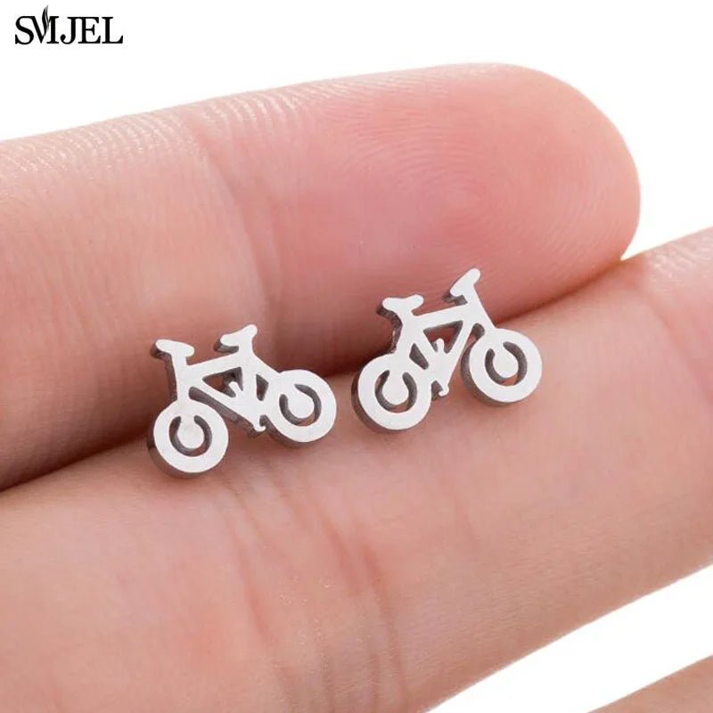 Bicycle Earrings - SHAMTAM
