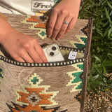 Boho Bag Messenger Biege Kilim - SHAMTAM.COM