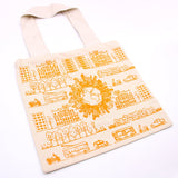 Shopping Bag - 38x42cm - City Life - 10oz - SHAMTAM.COM