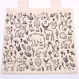 Shopping Bag - 38x42cm - Forest Life - 10oz - SHAMTAM.COM