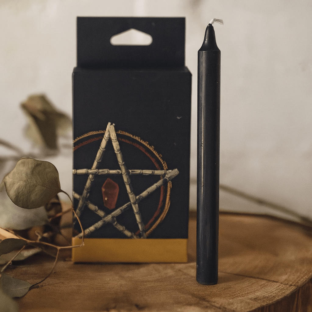 Black Manifestation Candles, 12 Pack - SHAMTAM.COM