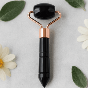Black Obsidian Face Roller - SHAMTAM.COM