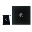 Black Pentagram Tarot Tablecloth with Bag - SHAMTAM