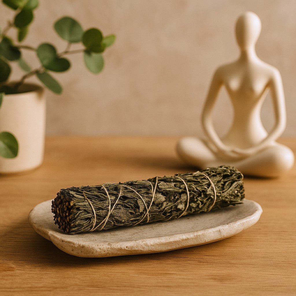 Black Sage Smudge Stick 10cm Mold - Free - SHAMTAM.COM