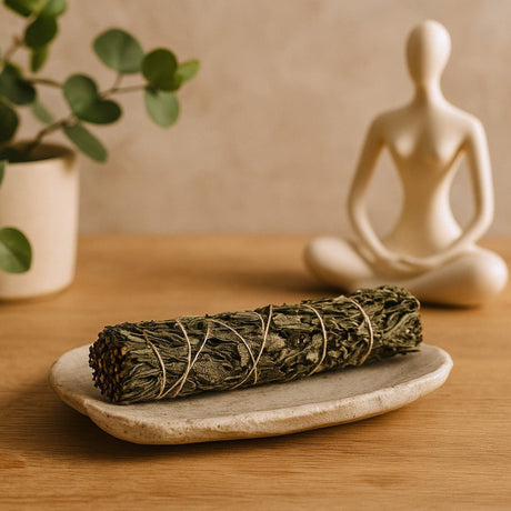 Black Sage Smudge Stick 10cm Mold - Free - SHAMTAM.COM