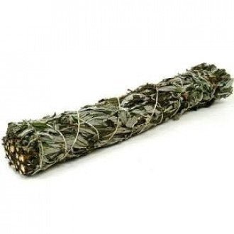 Black Sage Smudge Stick - 15cm for Spiritual Cleansing - SHAMTAM.COM