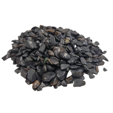 Black Tourmaline Crystal Chips Bulk - 1KG - Gemstones - SHAMTAM.COM