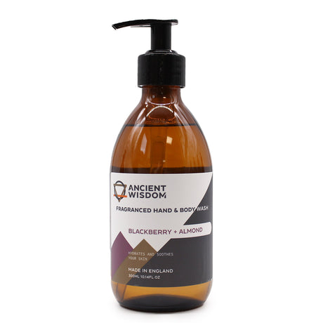 Blackberry & Almond Hand & Body Wash 300ml - SHAMTAM.COM