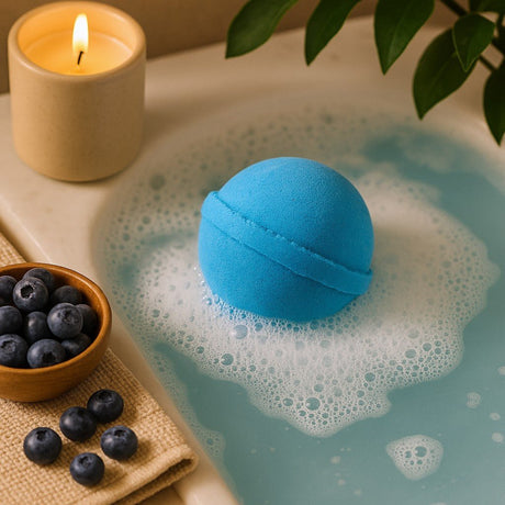 Blueberry Bath Bomb Jumbo 180g - SHAMTAM.COM