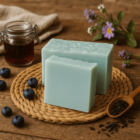 Blueberry Tea Soap Bar - 100g - SHAMTAM.COM