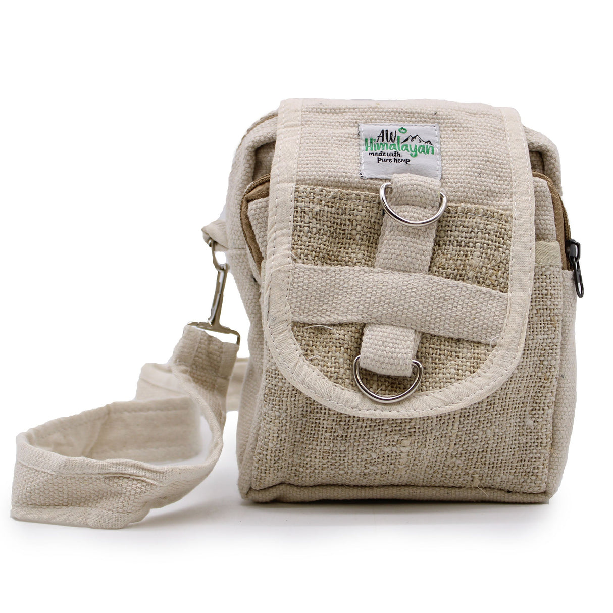 Body - Cross Natural Hemp & Cotton Travel Bag - SHAMTAM.COM