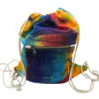 Boho Backpack Tiedye Hemp String Bag - SHAMTAM.COM