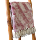 Boho Throw - 125x150cm - Ruby Two Tone - SHAMTAM.COM