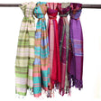 Boho Scarf Indian - 28x72cm - Random Purples - SHAMTAM.COM