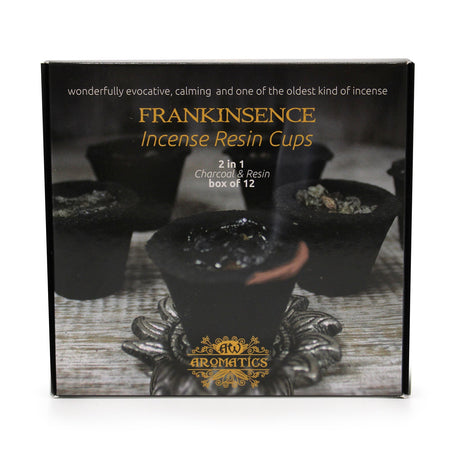 Frankincense Incense Resin Cups - Box of 12 - SHAMTAM.COM