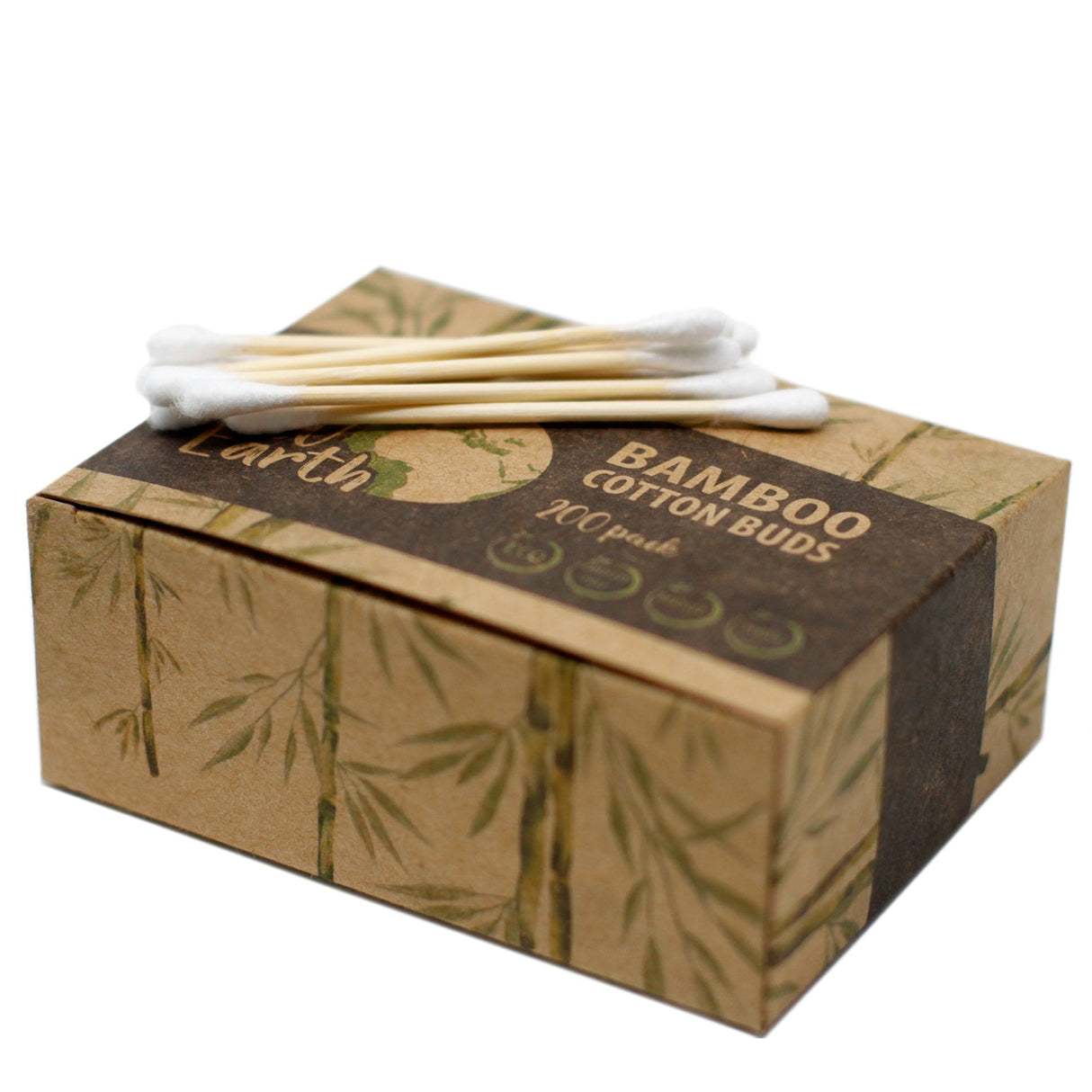 Box of 200 Bamboo Cotton Buds - SHAMTAM.COM