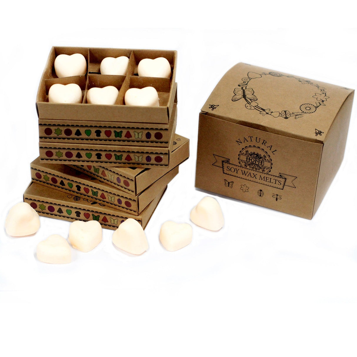 Box of 6 Wax Melts - Cinnamon & Orange - SHAMTAM.COM