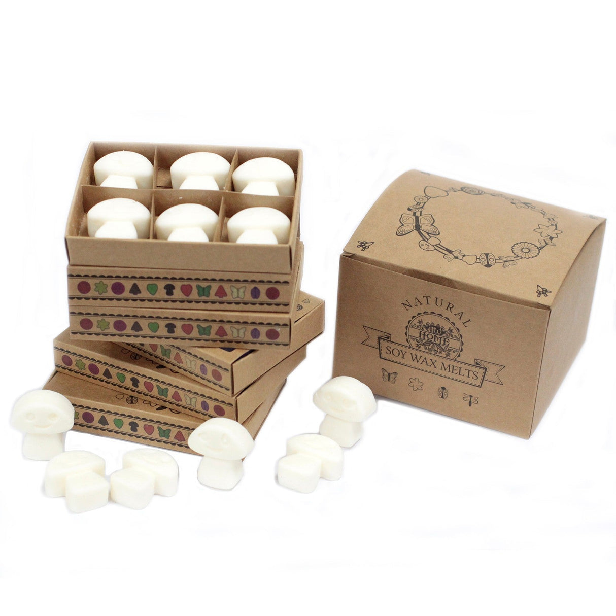 Box of 6 Wax Melts - White Musk - SHAMTAM.COM