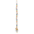 Brass Elephant Chakra Wind Chime with Healing Beads and Soothing Bells - Handcrafted Indian Decor for Serenity and Good Fortune - SHAMTAM.COM