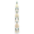 Handcrafted Indian Brass Celtic Drop Wind Chimes with 7 Melodic Bells - Vibrant Decorative Hanging Ornament - SHAMTAM.COM