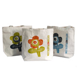 Tote Bag Bright Flower - choice of 4 colours - SHAMTAM.COM