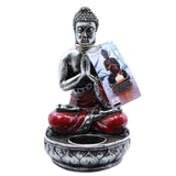 Buddha Candle Holder - Red - Medium - SHAMTAM.COM