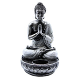 Buddha Candle Holder - White - Medium - SHAMTAM.COM