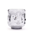 Buddha Faces Candle Jar - Midnight Grey (2 pcs) - SHAMTAM.COM