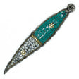 Buddha Long Leaf Tibetan Decor Incense Holder - SHAMTAM.COM