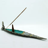 Buddha Long Leaf Tibetan Decor Incense Holder - SHAMTAM.COM