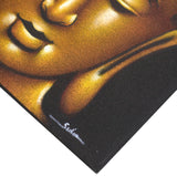 Buddha Painting - Gold Sand Finish - SHAMTAM.COM