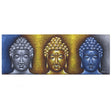 Buddha Painting - Three Heads Gold Detail - SHAMTAM.COM