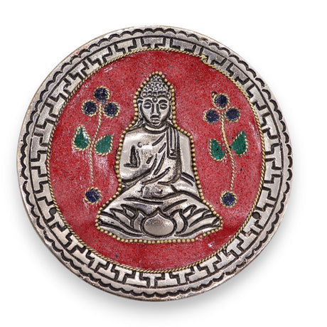 Buddha Red Decor Incense Holder - SHAMTAM.COM