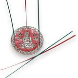 Buddha Red Decor Incense Holder - SHAMTAM.COM