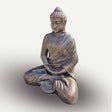 Buddha Statue 0.96m Thai Antique Gold Bronze Finish - SHAMTAM.COM