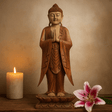 Buddha Statue Standing 1m Welcome - SHAMTAM.COM