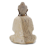 Buddha Statue Whitewash - 40cm Welcome - SHAMTAM.COM