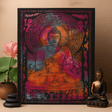 Buddha Wall Art, Cotton - SHAMTAM.COM