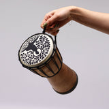 Djembe Drum Buddha Wide Top - 13cm - SHAMTAM.COM