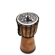 Djembe Drum Buddha Wide Top - 13cm - SHAMTAM.COM