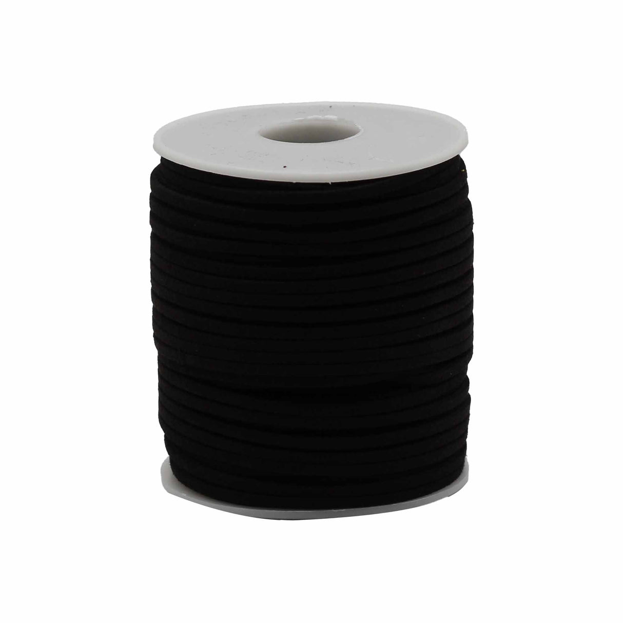 Bulk Roll Pendant Cord - 2.5mm x 45m - Black A001 - SHAMTAM.COM