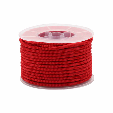 Bulk Roll Red String - 3mm x 17m - SHAMTAM.COM