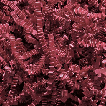 Shredded Paper Filler Burgundy 1kg SizzlePak