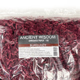 Burgundy Shredded paper - SizzlePak (1KG) - SHAMTAM.COM