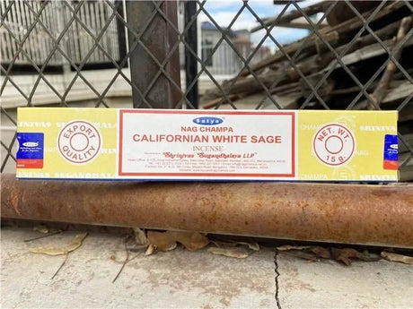 California White Sag Indian Incense Sticks - SHAMTAM
